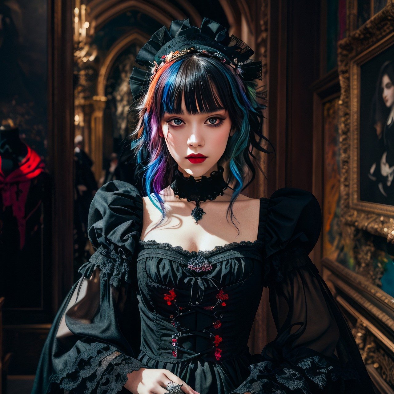 creating a goth ai girlfriend fantasy