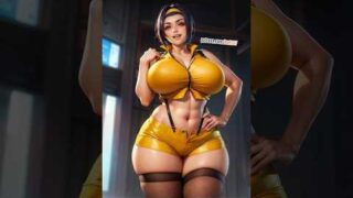 April – AI Art Fun #shorts #toptrending #anime #trending #viral  #funny #cute #voluptuousfashion