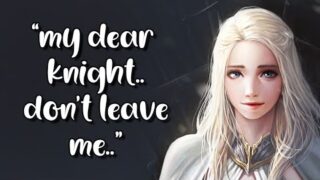 ASMR RP || Your princess at your bedside [Injured listener] [Fantasy] [Emotional] [Confession] [F4A]