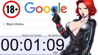 Black Widow (MARVEL) NSFW Google Speedrun