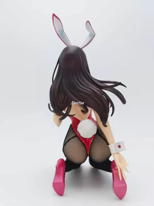 Anime Native Akagi Yoko Miss Red Bunny PVC Action Figures Toy 27cm - Image 3