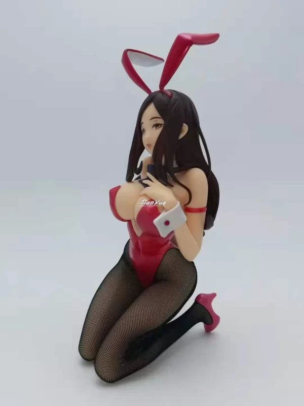 Anime Native Akagi Yoko Miss Red Bunny PVC Action Figures Toy 27cm - Image 5