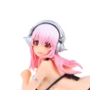 12CM No Game No Life Anime Hot Gamer Girl Pink Hair Figure Collectible Toy - Image 3
