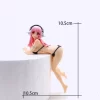 Super Sonico Swimsuit 11CM PVC Figure Collectible Toy - Image 2