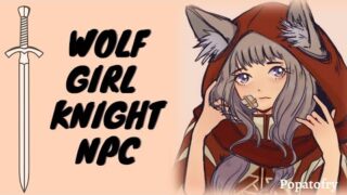 Wolf Girl Knight NPC Fantasy Audio Roleplay [Isekai][Enemies to Allies]~💖Happy New Year, Everyone!💖🎊